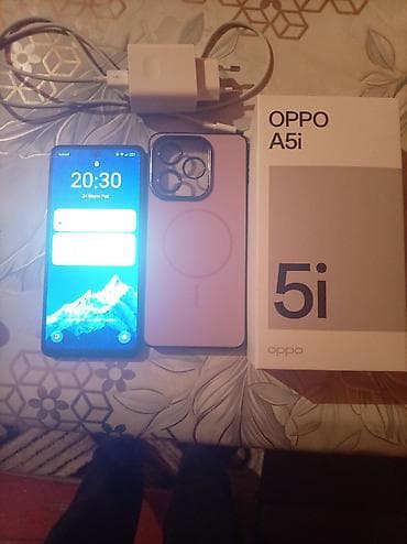 iphone 5s telfon: Oppo A5x, rəng - Bənövşəyi — 1