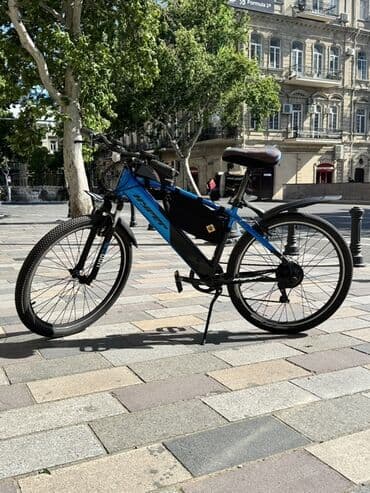 velosipedlər qiz ucun velosipedler: Б/у Электровелосипед 28", скоростей: 7, 250 Вт, Платная доставка — 3