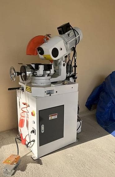 dəmir kəsən uqlarez: Metall üçün yarımavtomatik kəsici dəzgah - Disk tipli kəsici başlıq — 1