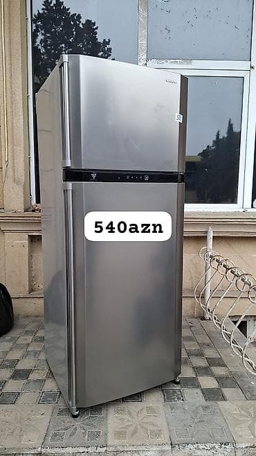 2 qapılı Sharp Soyuducu Satılır, rəng - Gümüşü