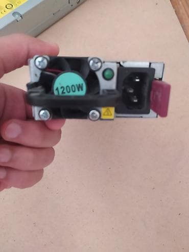 Masaüstü kompüterlər və komponentlər: HP server güc bloku Model: HSTNS-PL11 HP Part No: 438202-001 Spare — 5
