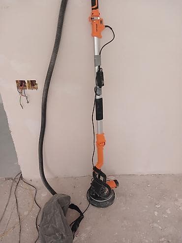 iş alətləri: Quru divar/zımpara üçün teleskopik “drywall sander” (divar və tavan — 1
