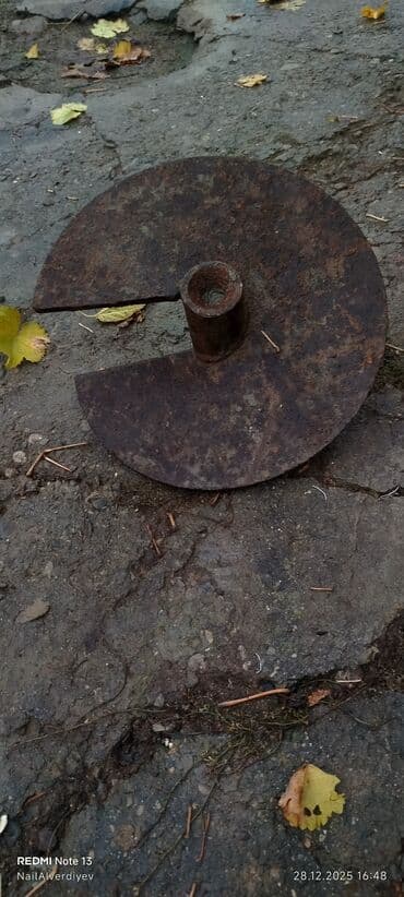 Biznes üçün program təminatı: Ağac əkini və ya hasar dirəkləri üçün torpaq qazma ucu (burgü bıçağı) — 3