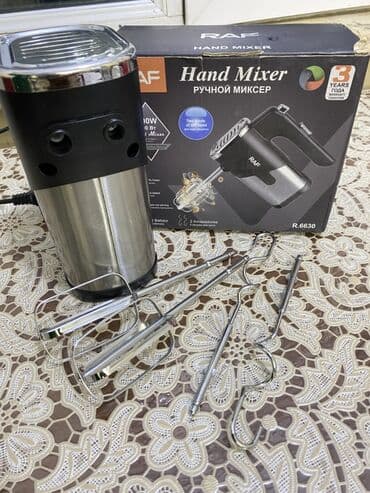 Mikserlər: Əl mikser, Raf, İşlənmiş, Ünvandan götürmə, Ödənişli çatdırılma — 4