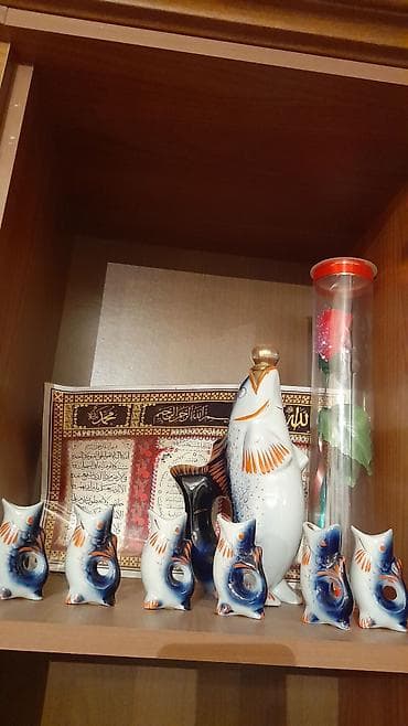 balin: Porcelan balıq formalı süfrə dəsti - Klassik “balıq” dizaynında 1 — 1