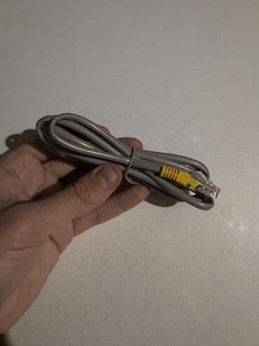 Kompüter ehtiyyat hissələri: Ethernet şəbəkə kabeli (1,5 metr) - RJ45 konnektorlu, hər iki ucu — 2