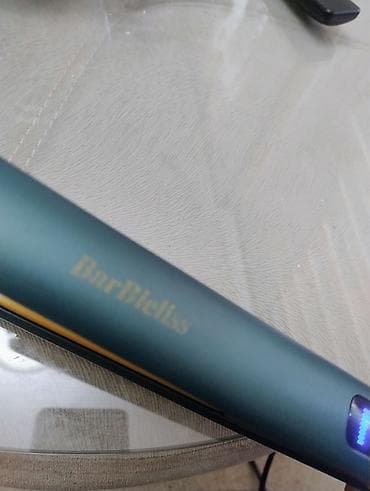 iphone 13 blue: BarBieliss saç düzləşdiricisi - Rəqəmsal LED ekran: Temperatur — 2