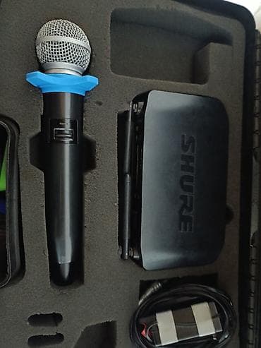 zərb aləti: Simsiz (Bluetooth) Mikrofon Shure — 1