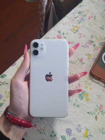 IPhone 11, 64 GB, Ağ, Face ID