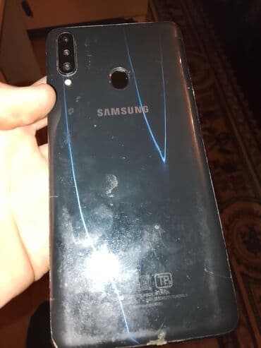 texno spark 10: Samsung Galaxy A20s, rəng - Qara, Barmaq izi — 1