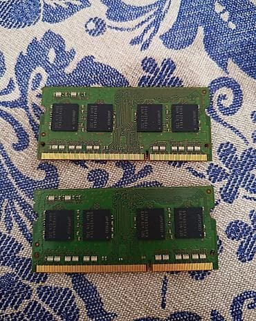 Samsung laptop RAM modulları – 2 ədəd - Model: Samsung