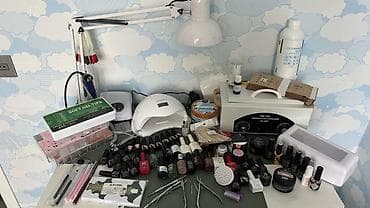 Gözəllik və estetika avadanlığı: Peşəkar manikür/pedikür üçün tam avadanlıq dəsti Tərkib: - SUN 5 Plus — 2