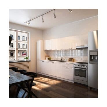 metbex mebeli gence: Sifarişlə mətbəx dəsti, Özü çəkən petlələr, Mat laminat, Kredit var, Pulsuz çatdırılma — 3