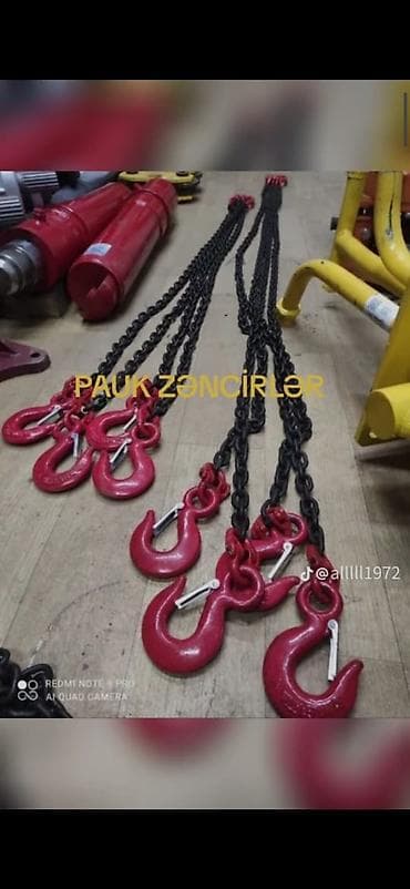 Digər alətlər: Məhsul: “Pauk” tipli qaldırıcı zəncirlər Təsvir: - Yükqaldırma və — 2