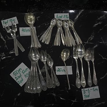 qaşıq desti: LOM SATMİRİQ ❗️❗️❗️ Qədimi melxyor tərkibi temiz gumus qalib kaplama — 1