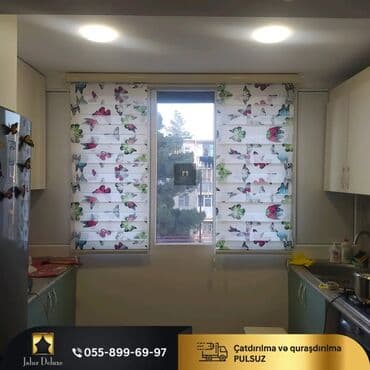 ucuz tüller: Jalüz pərdə ucuz sok qiymətlər bizdə 2 ya 3 günərzində hazırlama — 11