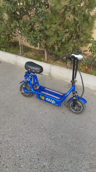 hoverboard qiymeti bakida: Elektrik skuter – qatlana bilən sükanlı, oturacaqlı model - Rəng — 2
