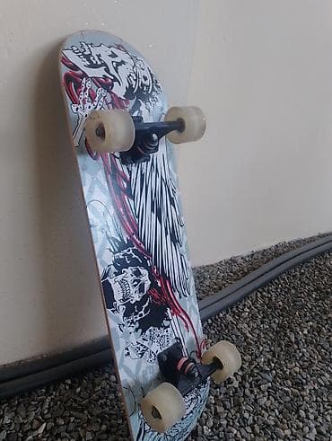 skeytbord: Skateboard – tam komplekt - Gövdə: klassik ikitərəfli konka, üst — 2