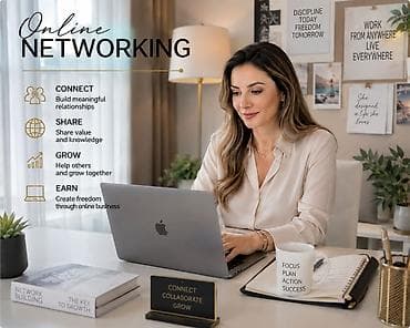Hazır biznes: Online Networking – rəqəmsal əlaqə və inkişaf platforması Maaş deyil — 1
