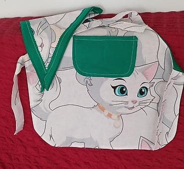 uşaq beretləri: Uşaq üçün mətbəx dəsti – önlük və üçbucaq yaylıq (bandana) - — 10