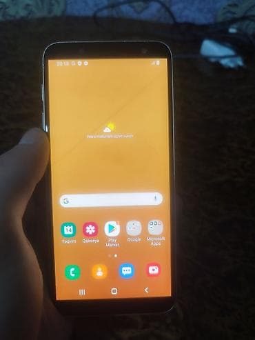 samsung s7 2017: Samsung Galaxy J6, 32 GB, rəng - Narıncı, Sensor, Barmaq izi, İki sim kartlı — 1