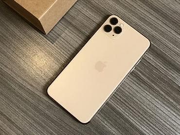 IPhone 11 Pro Max, 256 GB, Qızılı, Barmaq izi, Face ID, Sənədlərlə