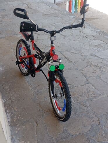 детские вещи на комиссию: Б/у Беговелы Детский велосипед 20", скоростей: 18, Самовывоз — 4