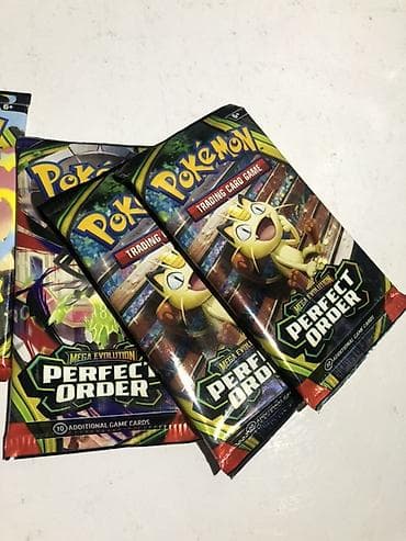 formalar: Məhsul: Pokémon Trading Card Game – Mega Evolution “Perfect Order” — 2