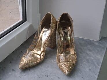 Lincoln: Туфли, Размер: 38, цвет - Желтый, Б/у — 1