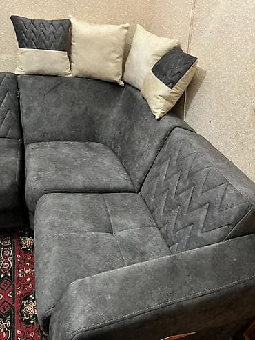 Диваны: L-Divan Ayaqları var yerə yapışan deil ağır divan deil altı — 2