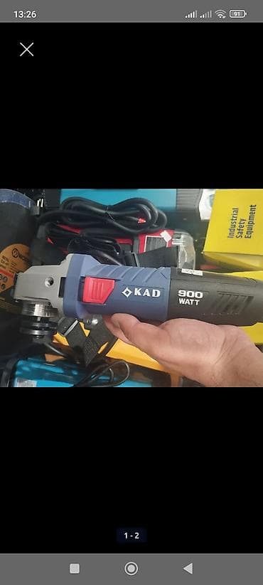 kreditle drel: KAD bucaqslı daşlayıcı (Angle Grinder) – model W-2106 - Güc: 900 W - — 1