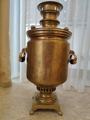 samdan: Qədimi original Bataşev samovarı. Köhnə rus istehsalı — 3
