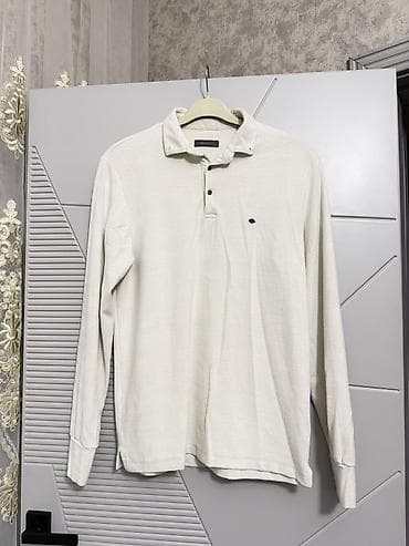 Поло: Brend: Inflamo Model: Uzunqol polo köynək - Rəng: krem/ağ - Yaxa — 1