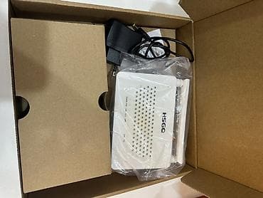 HSGQ Wi‑Fi marşrutizator/ONT Xüsusiyyətlər: - İkili antena: güclü və