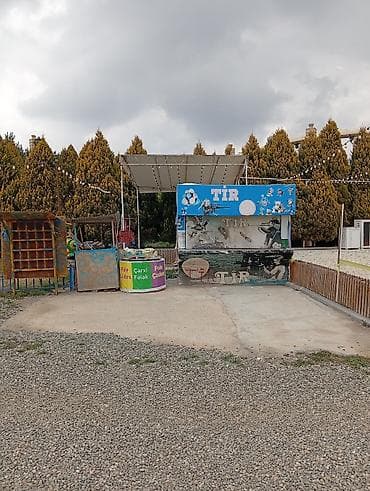 Atraksion TİR pavilyonu – hazır quraşdırılmış atıcılıq oyunu stendi