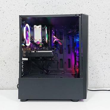 Masaüstü kompüterlər və iş stansiyaları: Oyun üçün Kompüter "DDR4 Core i5 7500 8GB Ram GTX1650 4GB 128GB — 8