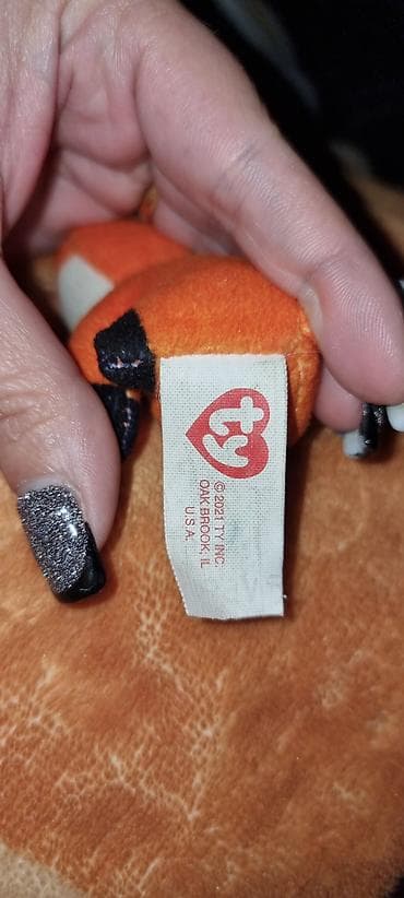 mal bazari: Eksklüziv oyuncaq McDonald's Məhsul: Kiçik tülkü plyuş oyuncağı (TY — 3