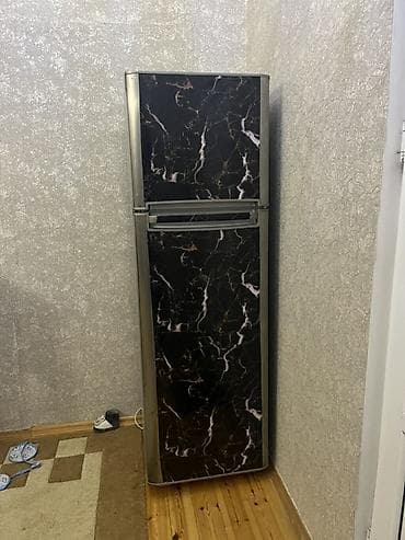 metbext esyalari: 2 qapılı Soyuducu Satılır, rəng - Qara — 1