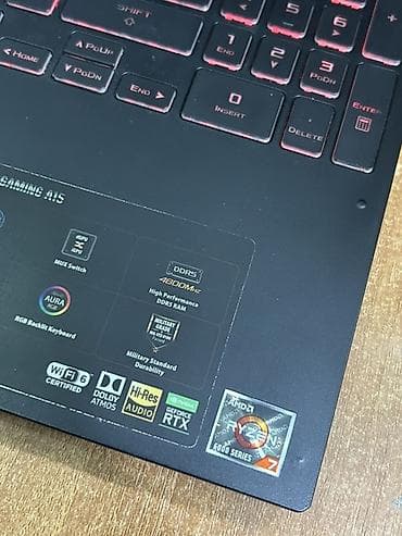 ssd 120: İşlənmiş ASUS TUF Gaming, 15.6 ", AMD Ryzen 7, 512 GB, Ödənişli çatdırılma — 3