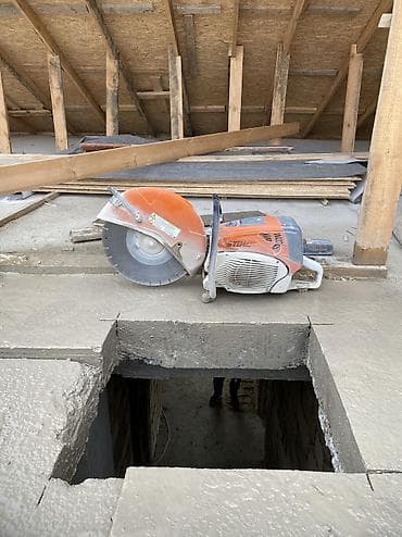 Beton kəsmə və deşmə xidməti - Armaturlu beton, dəmir-beton, kərpic — 1