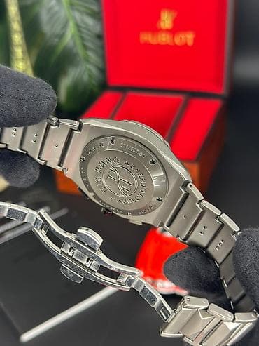 qolbaq şəkilləri: Yeni, Qol saatı, Hublot, rəng - Ağ — 7