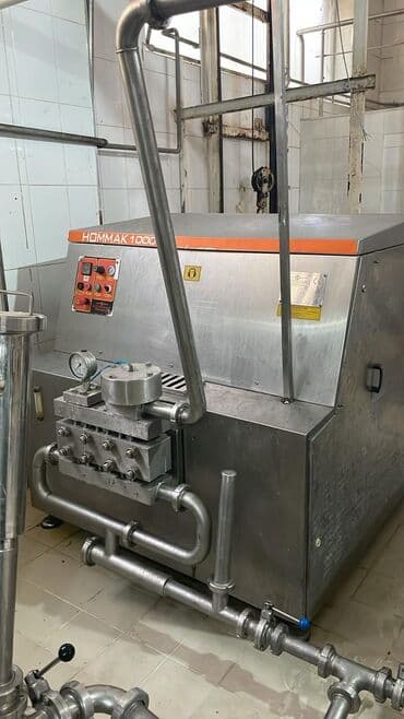 i̇stehsal avadanlığı: Bu sənaye homogenizatoru müxtəlif süd maye məhsulların qarışdırılması — 1