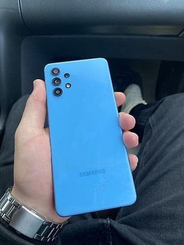 azerbaycan ps5 ne kadar: Samsung Galaxy A32, 128 GB, rəng - Mavi, Barmaq izi — 1