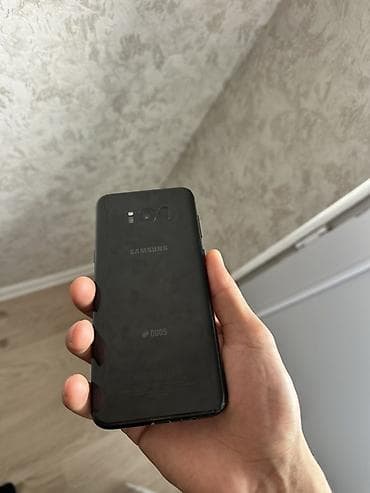 ТВ и видео: Samsung Galaxy S8, цвет - Черный, Две SIM карты — 3
