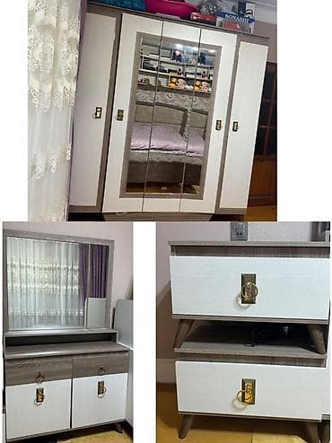 Ev üçün mebel: Yataq desti taxt yoxdur satilir

200azn yeni gunesli

(5909) Gunel1 — 1