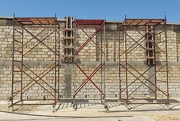metal qəbul: Metal mobil qüllə (skafold) – yığıla-bölünə bilən iş platforması - — 4
