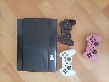 Sony PlayStation 3 Super Slim oyun konsolu dəsti ♦️ 3 duallchock3 ♦️ — 1