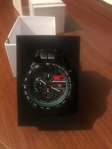 el fecr saat: Yeni, Qol saatı, Curren, rəng - Qara — 2