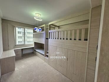 двухъярусные кровати в рассрочку: Для девочки и мальчика, Новый, Кровать, С матрасом, С выдвижными ящиками — 1