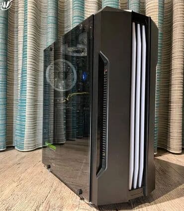 kompüterlər satisi: Gaming Case önündeki 3 xətt rgb işiqlandirmalidir sadəcə case satılır — 1